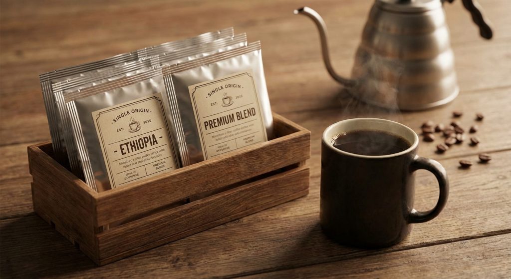 Drip Coffee Bag Production and Packaging Solutions