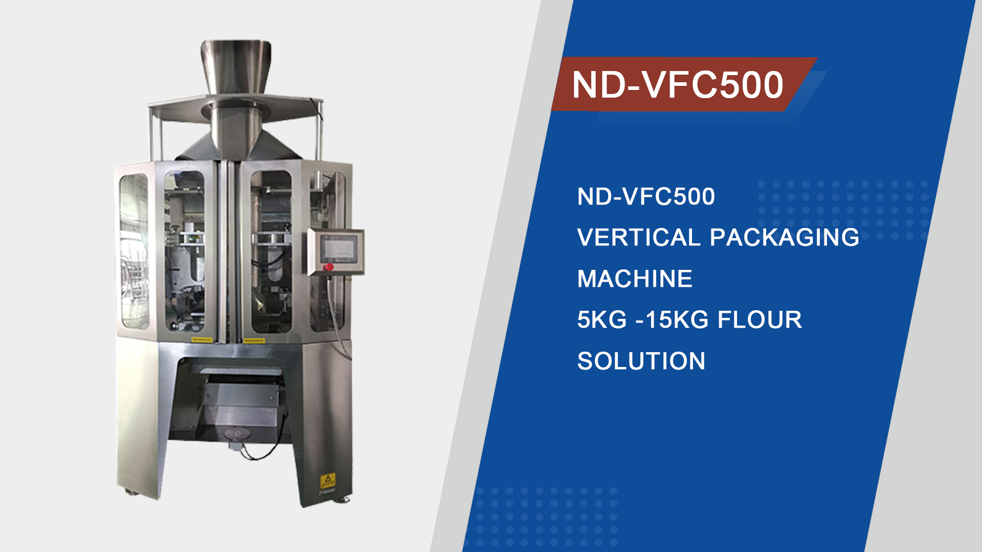 ND-VFC500 VFFS Packaging Machine Video cover