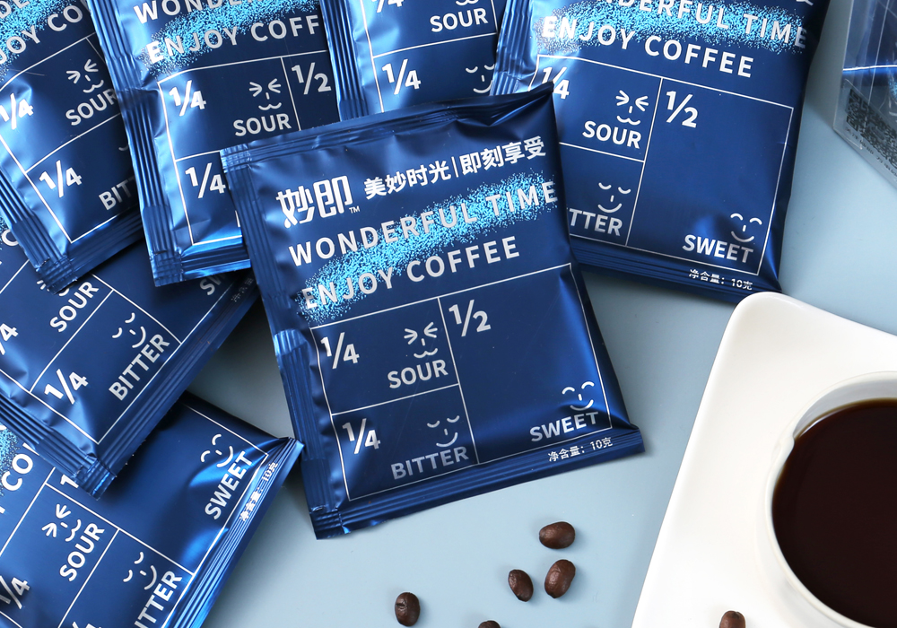 Automatic drip bag coffee packaging machine - ultrasonic sealing