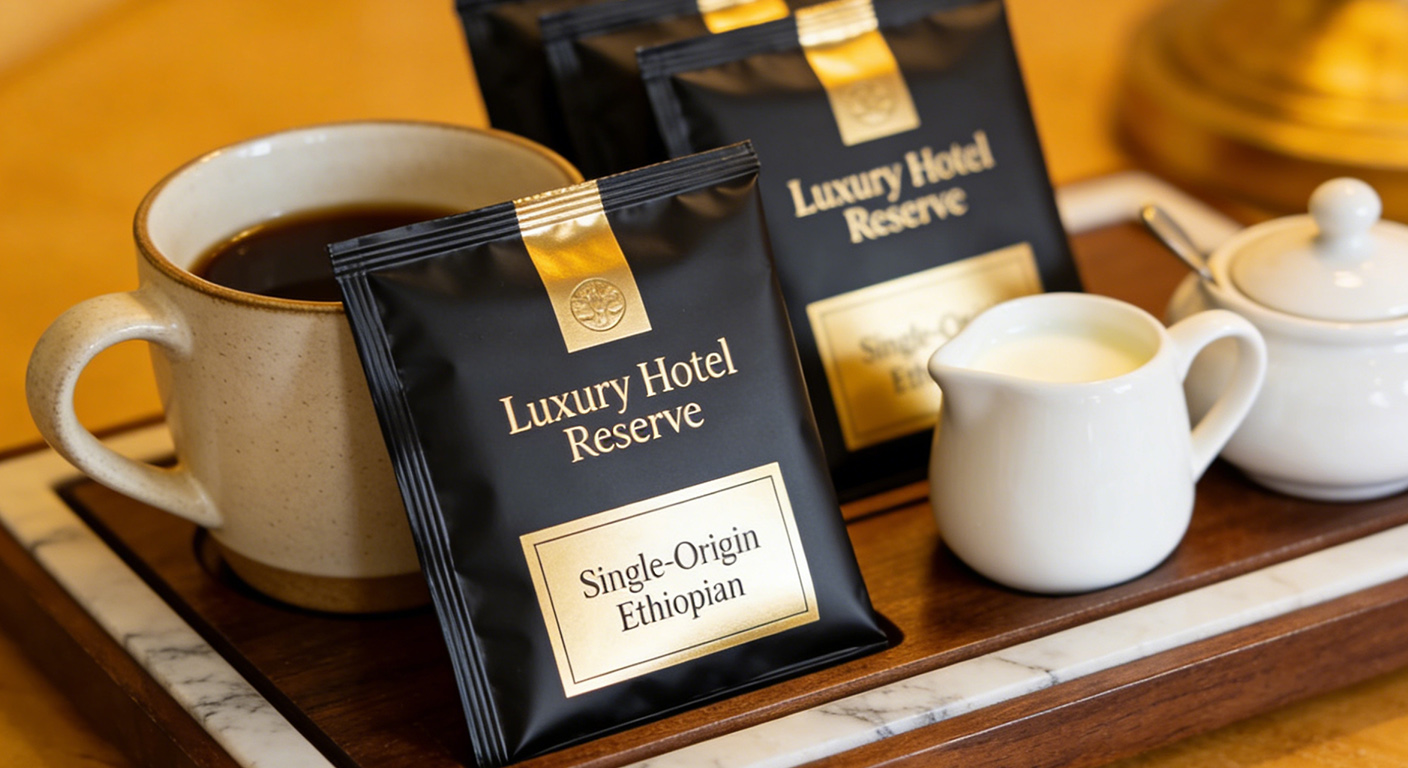Drip Coffee Bag Packing