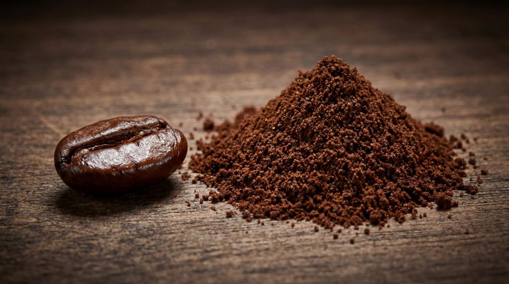 Coffee bean vs powder comparison