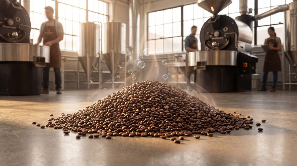 coffee_beans_degassing_industrial